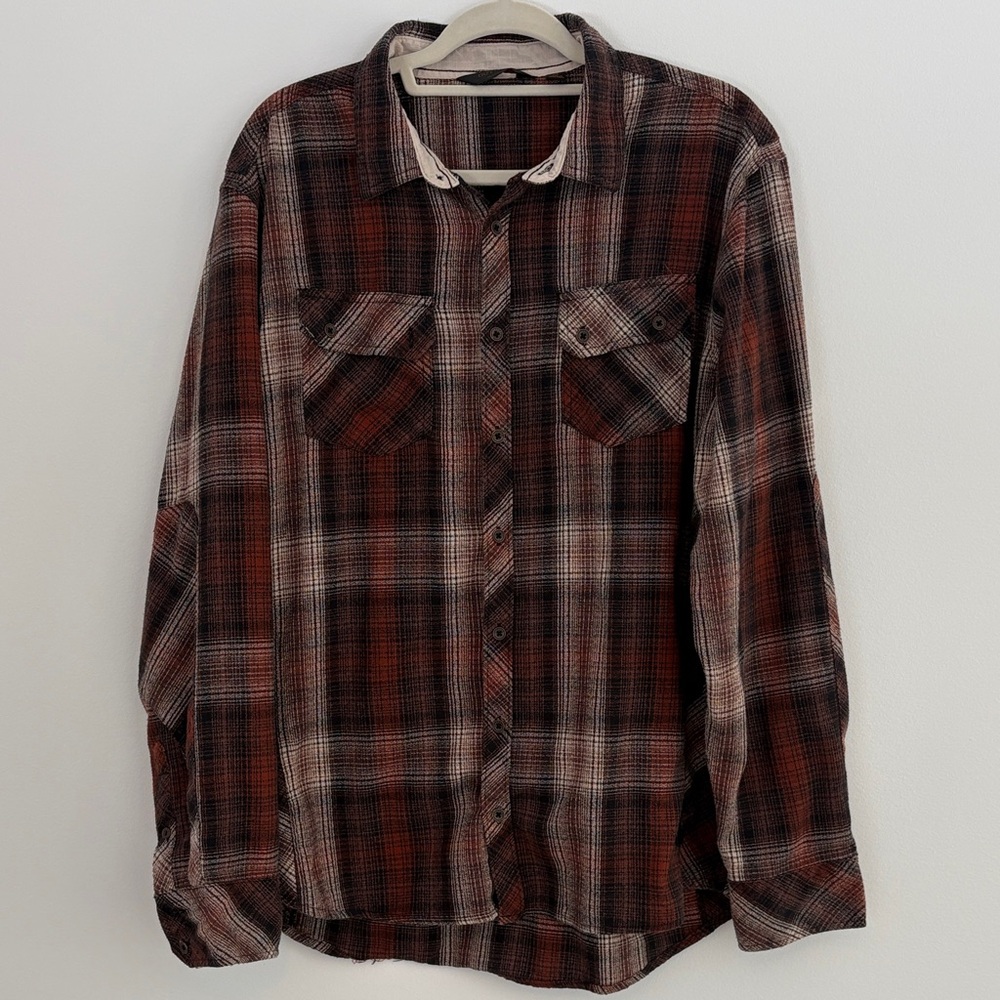 Men’s Flannel Knit Athletic Shirt